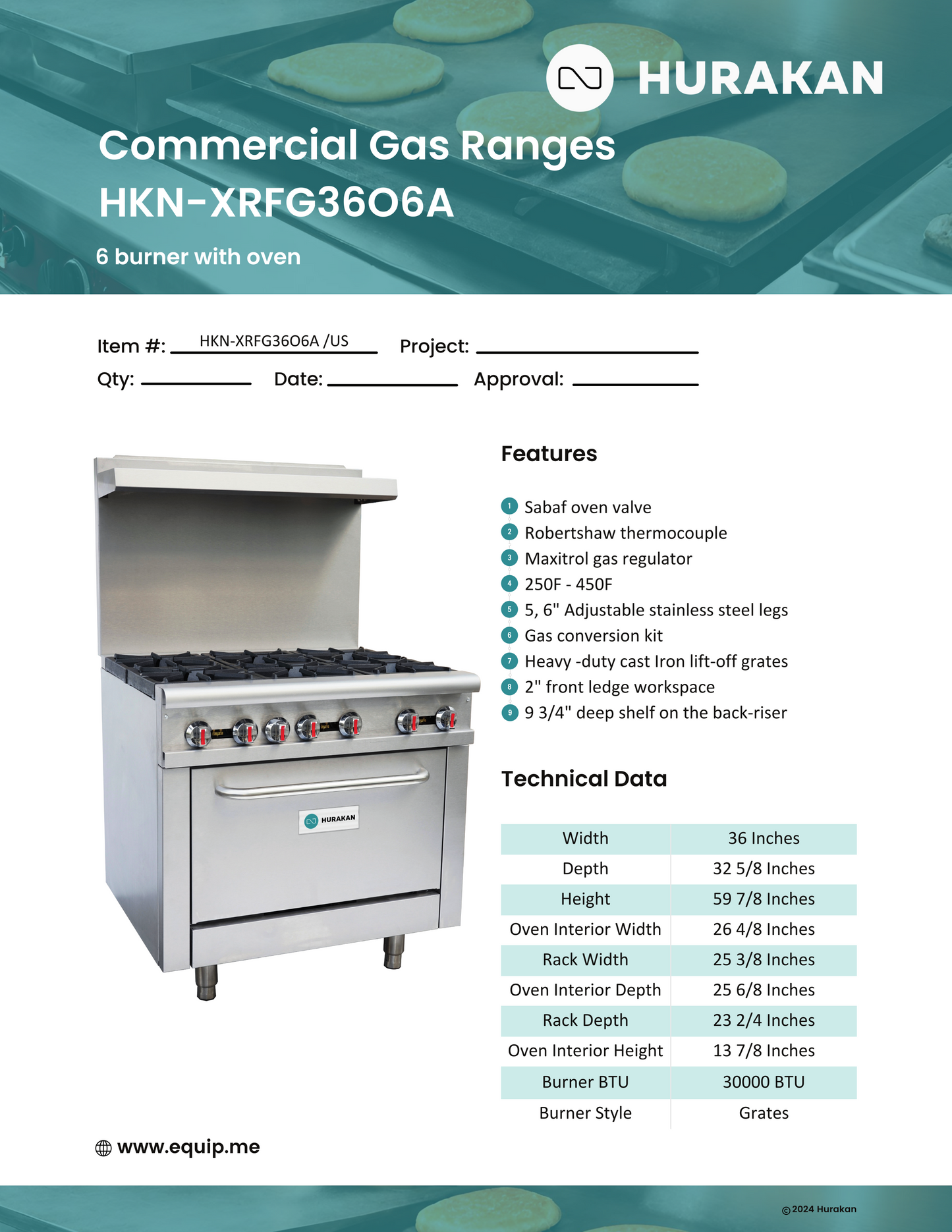 Heavy Duty Range