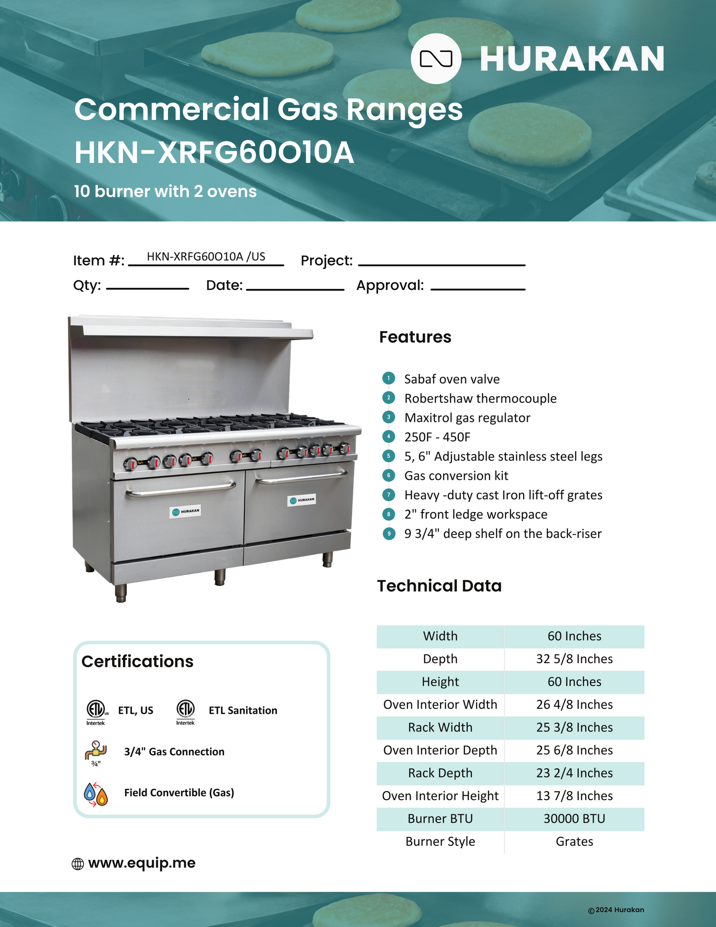 Heavy Duty Range