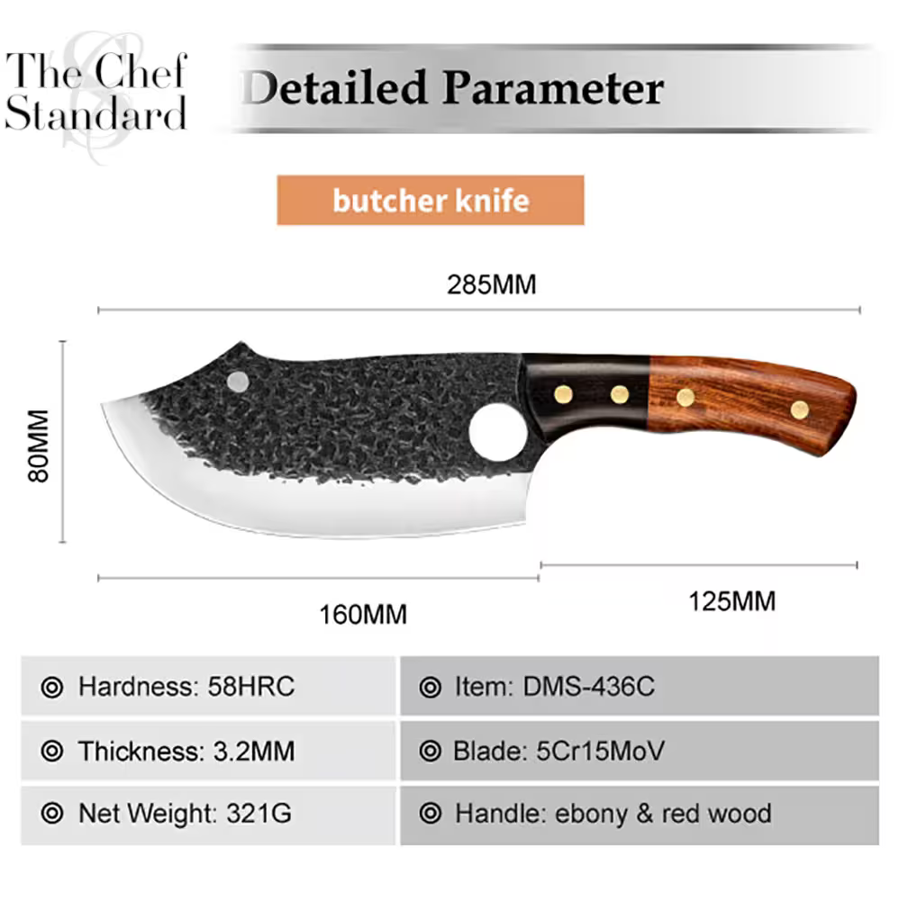 7.5" Butcher Knife