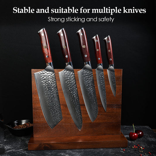 Acacia Wood Magnetic Knife Holder