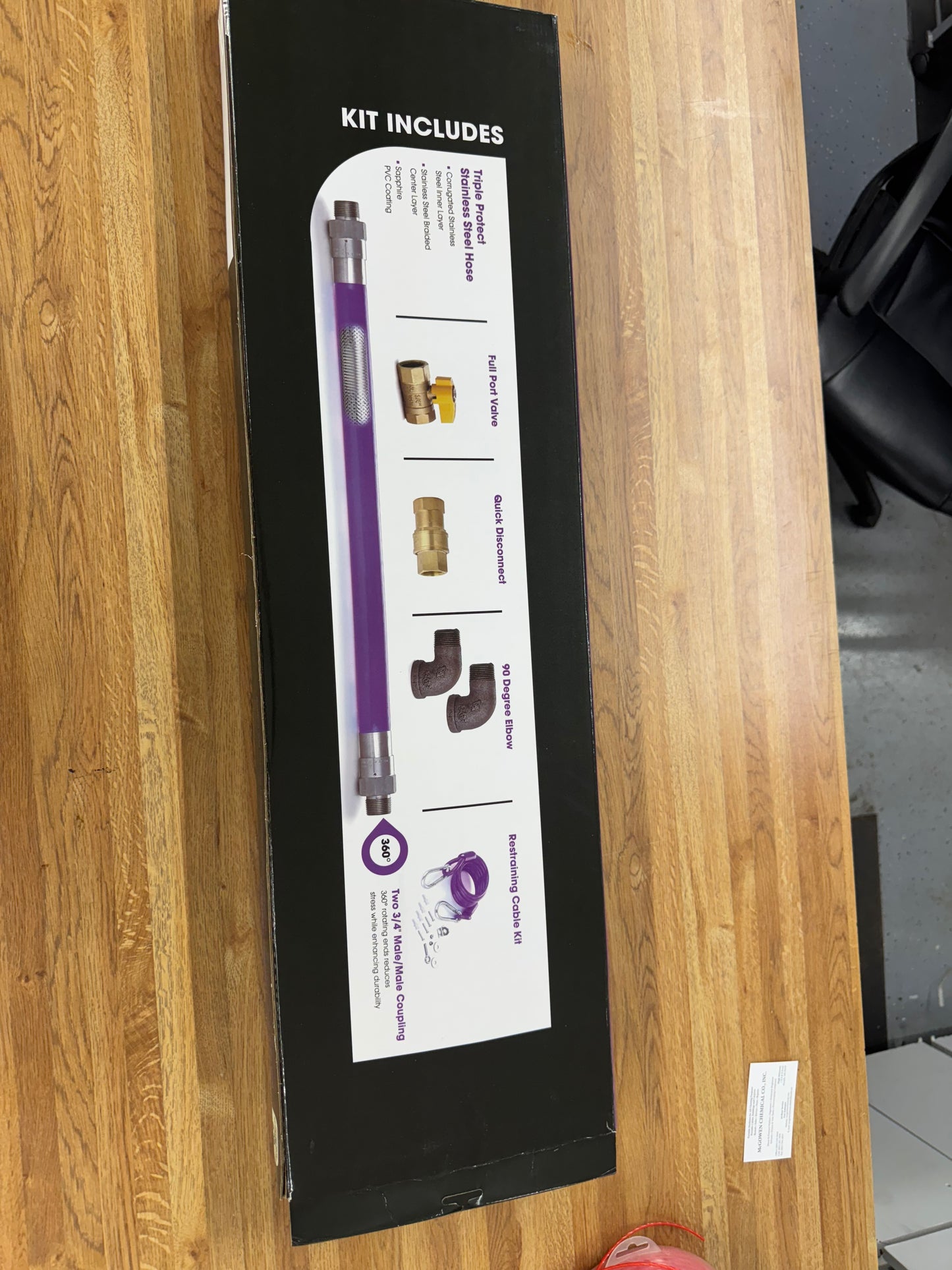 48" Gas Connection Kit – Thrifty Chef®