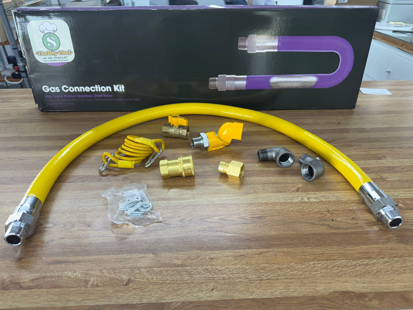 48" Gas Connection Kit – Thrifty Chef®