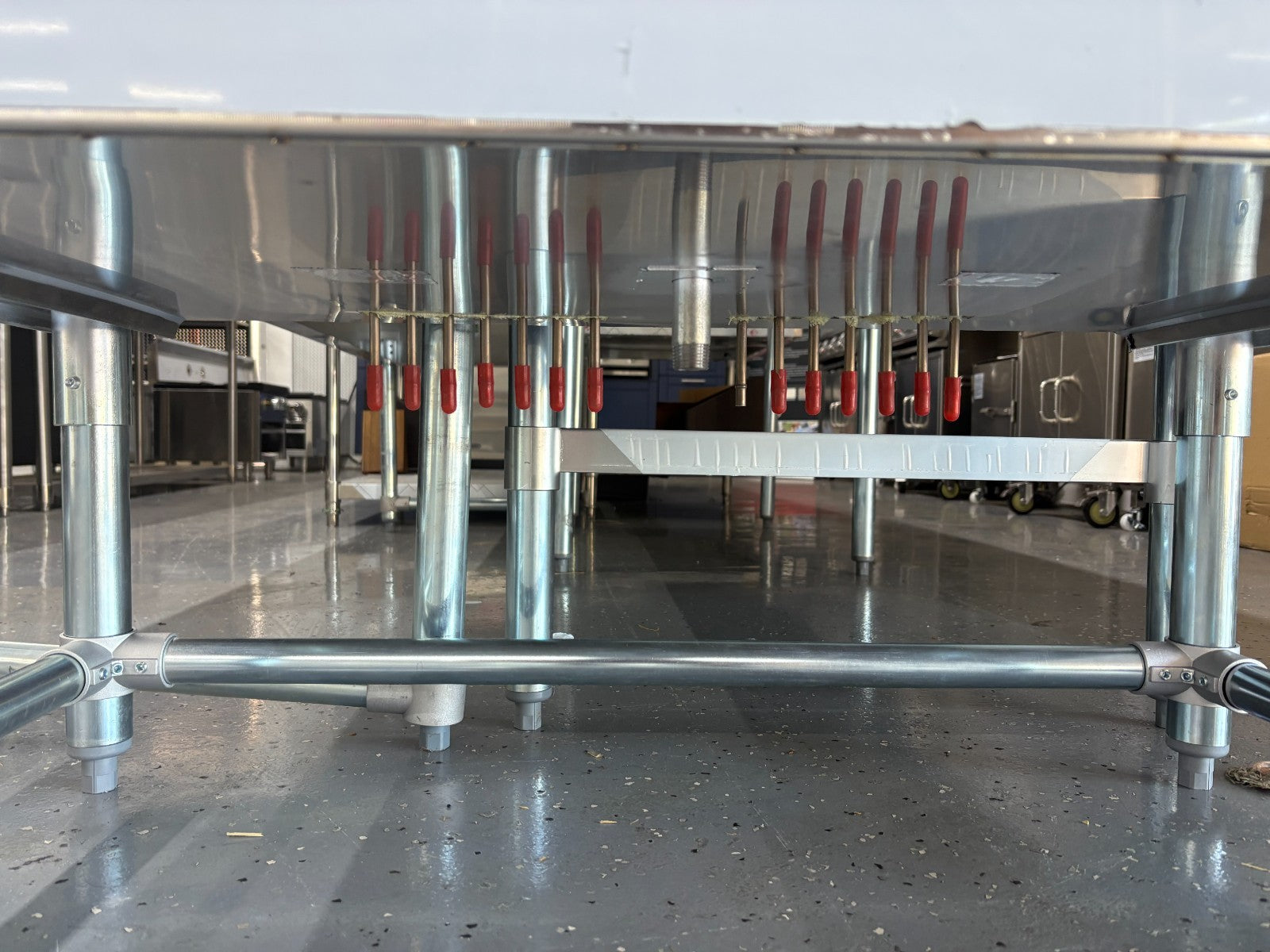 Under Bar Ice Bin w/ 7-Circuit Cold Plate