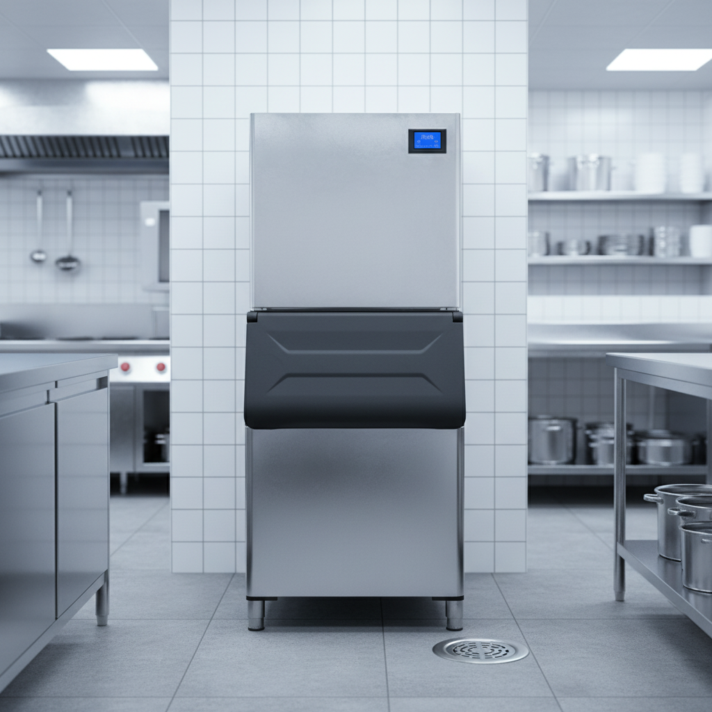 Crescent Ice Machine and Bin