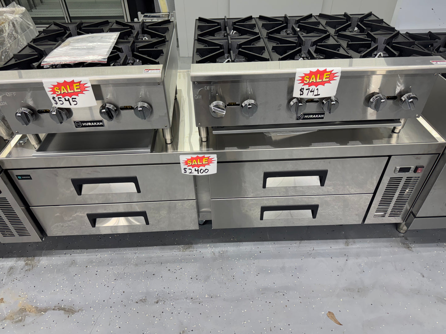 Counter Top Gas Ranges