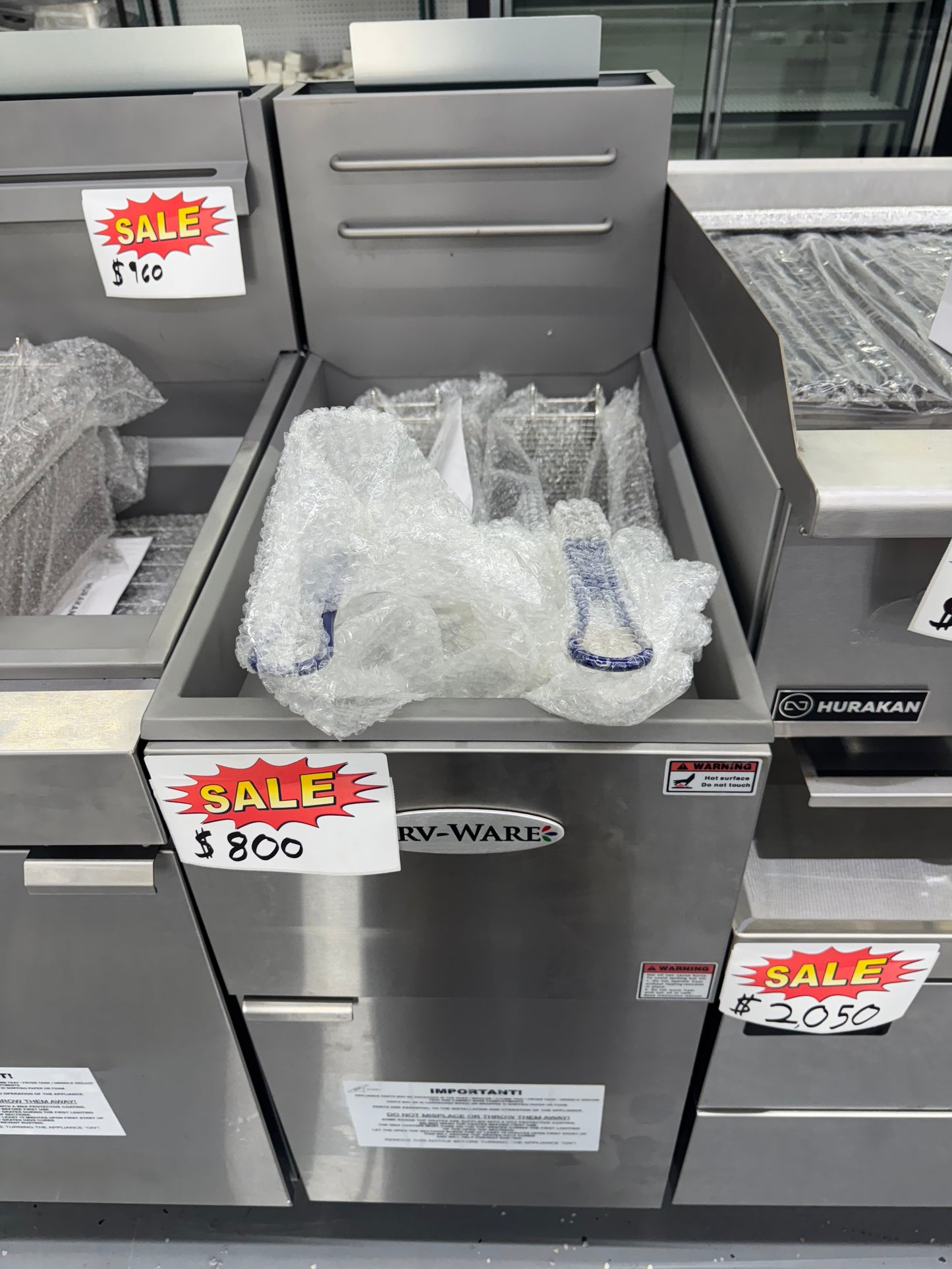 Deep Fryer, Thermostatic Control