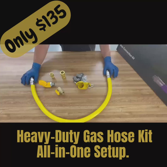 48" Gas Connection Kit – Thrifty Chef®